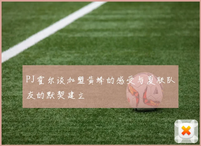 PJ霍尔谈加盟黄蜂的感受与夏联队友的默契建立